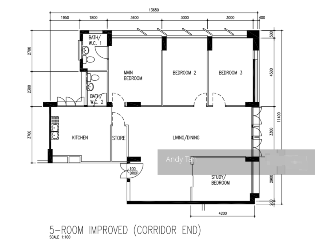 Blk 44 Lorong 5 Toa Payoh (Toa Payoh), HDB 5 Rooms #218925761